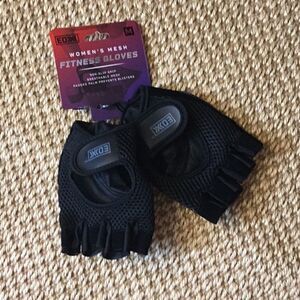 Ladies mesh fitness gloves in medium padded DUR1